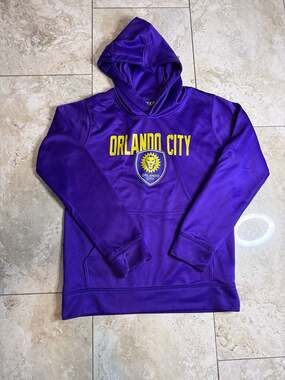 Orlando City SC MLS Youth Performance Pullover Hoodie